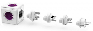 Allocacoc PowerCube ReWirable hálózati elosztó USB + 3x plug + IEC EU  (1811/DERU3P)